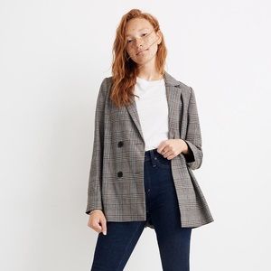 Madewell Blazer in Menswear Plaid